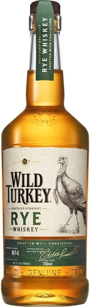 Wild Turkey Kentucky Straight Rye Whiskey, 700ml