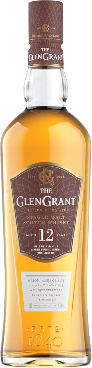 Glen Grant 12 Year Old, Single Malt Scotch Whisky 700ml